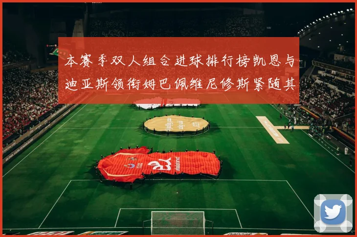 本赛季双人组合进球排行榜凯恩与迪亚斯领衔姆巴佩维尼修斯紧随其后